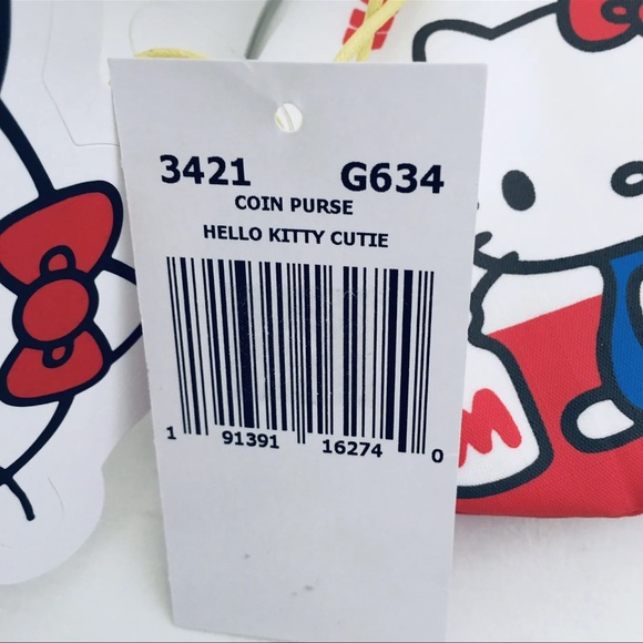 Hello Kitty LeSportSac Coinpurse Kisslock 45th Anniversary Limited Edition 2019 - Picture 10 of 10